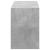Comodă TV de perete cu lumini LED, gri beton, 130x31x45 cm GartenMobel Dekor
