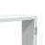 Raft de perete, alb, 99x15x60 cm, lemn prelucrat GartenMobel Dekor