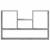 Raft de perete, gri beton, 99x15x60 cm, lemn prelucrat GartenMobel Dekor