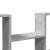 Raft de perete, gri beton, 99x15x60 cm, lemn prelucrat GartenMobel Dekor
