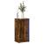 Dulap cu LED, stejar fumuriu, 42,5x34x85 cm, lemn prelucrat GartenMobel Dekor