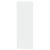 Dulap cu LED, alb, 77x34x100 cm, lemn prelucrat GartenMobel Dekor