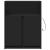 Dulap cu LED, negru, 77x34x100 cm, lemn prelucrat GartenMobel Dekor