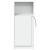 Dulap cu LED, alb, 42,5x34x100 cm, lemn prelucrat GartenMobel Dekor