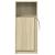 Dulap cu LED, stejar sonoma, 42,5x34x100 cm, lemn prelucrat GartenMobel Dekor