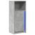 Dulap cu LED, gri beton, 42,5x34x100 cm, lemn prelucrat GartenMobel Dekor
