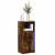 Dulap cu LED, stejar fumuriu, 42,5x34x100 cm, lemn prelucrat GartenMobel Dekor