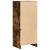 Dulap cu LED, stejar fumuriu, 42,5x34x100 cm, lemn prelucrat GartenMobel Dekor
