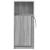 Dulap cu LED, gri sonoma, 42,5x34x100 cm, lemn prelucrat GartenMobel Dekor