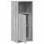 Dulap cu LED, gri sonoma, 42,5x34x100 cm, lemn prelucrat GartenMobel Dekor
