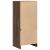 Dulap cu LED, stejar maro, 42,5x34x100 cm, lemn prelucrat GartenMobel Dekor