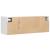 Dulap TV de perete cu lumini LED, alb, 100x31x45 cm GartenMobel Dekor