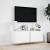 Dulap TV de perete cu lumini LED, alb, 100x31x45 cm GartenMobel Dekor