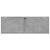 Dulap TV de perete cu lumini LED, gri beton, 100x31x35 cm GartenMobel Dekor