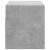 Dulap TV de perete cu lumini LED, gri beton, 100x31x35 cm GartenMobel Dekor