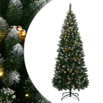 Brad de Crăciun artificial 150 LED-uri 120 cm GartenMobel Dekor