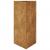 Jardiniere grădină, 2 buc. 40x34,5x70 cm oțel corten triunghi GartenMobel Dekor