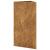 Jardiniere grădină, 2 buc. 40x34,5x70 cm oțel corten triunghi GartenMobel Dekor
