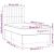 Pat box spring cu saltea, crem, 90x190 cm, textil GartenMobel Dekor