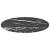 Blat masă, negru, Ø30x0,8 cm, sticlă securizată, design marmură GartenMobel Dekor