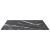 Blat masă negru 50x50 cm 6 mm sticlă securizată design marmură GartenMobel Dekor