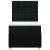 Pat box spring cu saltea, negru, 90x200 cm, textil GartenMobel Dekor