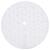 Covor fustă brad Crăciun de lux, alb, 122 cm, blană artificială GartenMobel Dekor