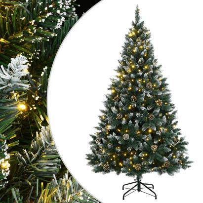 Brad de Crăciun artificial cu 300 LED-uri, 180 cm GartenMobel Dekor
