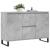 Servantă, gri beton, 104x35x70 cm, lemn prelucrat GartenMobel Dekor