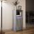Dulap cu LED, gri sonoma, 38x34x100 cm, lemn prelucrat GartenMobel Dekor