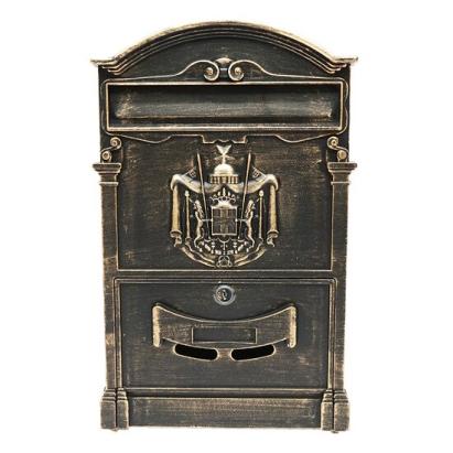 Cutie postala, auriu antic, 26x9x41 cm GartenVIP DiyLine