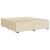 Cadru de pat fără saltea, crem, 180x200 cm, textil GartenMobel Dekor