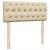 Pat box spring cu saltea, crem, 120x200 cm, textil GartenMobel Dekor