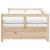 Pat zi cu extensie și saltele, 90x200 cm, lemn masiv pin GartenMobel Dekor