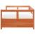 Pat de zi cu saltea, maro ceruit, 90x200 cm, lemn masiv pin GartenMobel Dekor