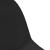 Scaune de bar, 2 buc., negru, material textil GartenMobel Dekor