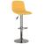 Scaune de bar, 2 buc., galben, material textil GartenMobel Dekor