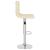 Scaun de bar, crem, material textil GartenMobel Dekor