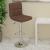 Scaun de bar, maro, material textil GartenMobel Dekor