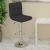Scaun de bar, negru, material textil GartenMobel Dekor