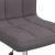 Scaun de birou pivotant, gri taupe, material textil GartenMobel Dekor