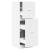 Dulap de farmacie, alb, 40x41x118 cm, lemn prelucrat GartenMobel Dekor