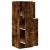 Dulap de farmacie stejar fumuriu, 40x41x118 cm, lemn prelucrat GartenMobel Dekor