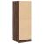 Dulap de farmacie, stejar maro, 40x41x118 cm, lemn prelucrat GartenMobel Dekor