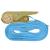 Chingi fixare cu clichet 10 buc, 0,8 tone, 4m x 25mm, albastru GartenMobel Dekor