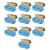 Chingi fixare cu clichet 10 buc, 0,8 tone, 4m x 25mm, albastru GartenMobel Dekor