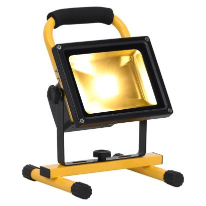 Reflector cu LED reîncărcabil cu mâner, 30 W, alb cald GartenMobel Dekor