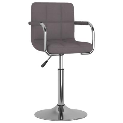 Scaun de sufragerie, gri taupe, material textil GartenMobel Dekor
