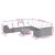 Set canapele de grădină cu perne, 11 piese, negru, poliratan GartenMobel Dekor