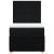 Pat box spring cu saltea, negru, 80x200 cm, textil GartenMobel Dekor